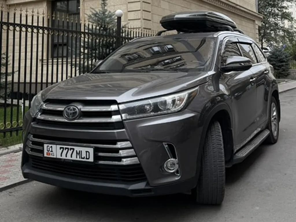 Toyota Highlander, 2018, Бишкек