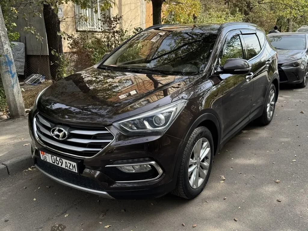 Hyundai Santa Fe, 2016, Бишкек