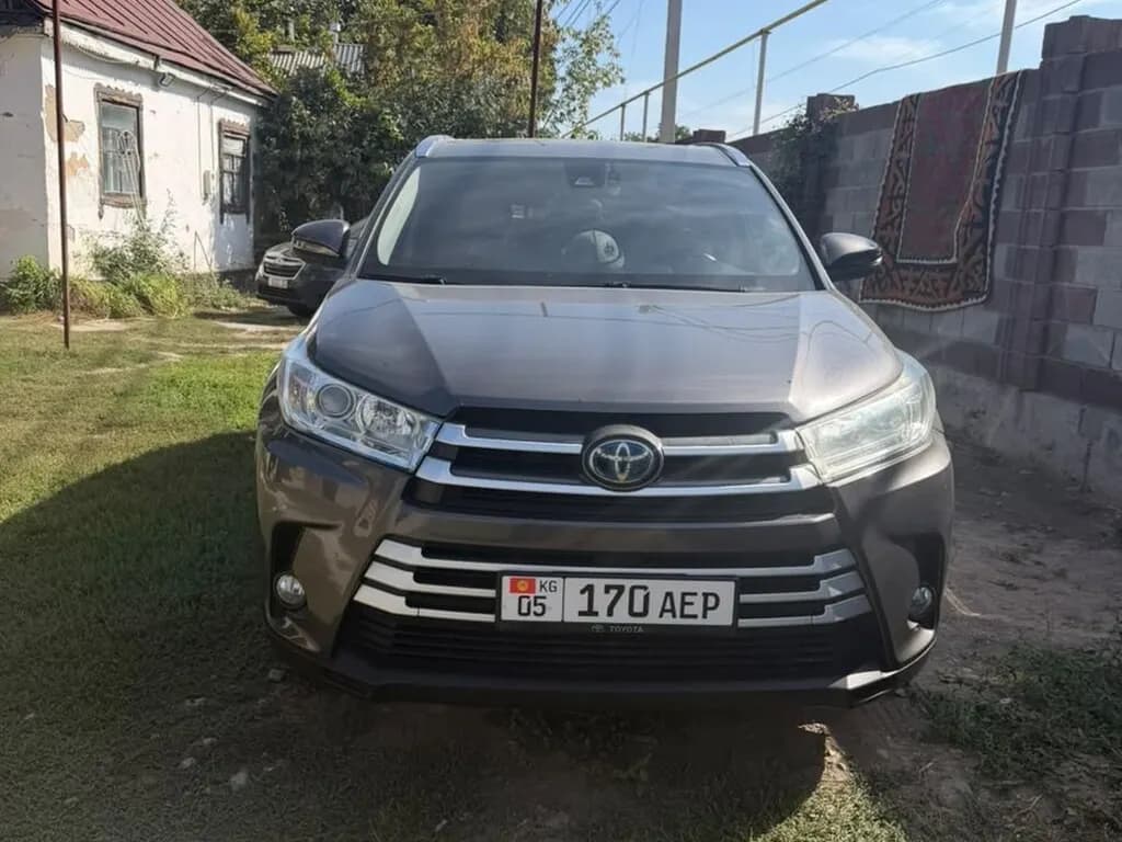 Toyota Highlander, 2019, Бишкек