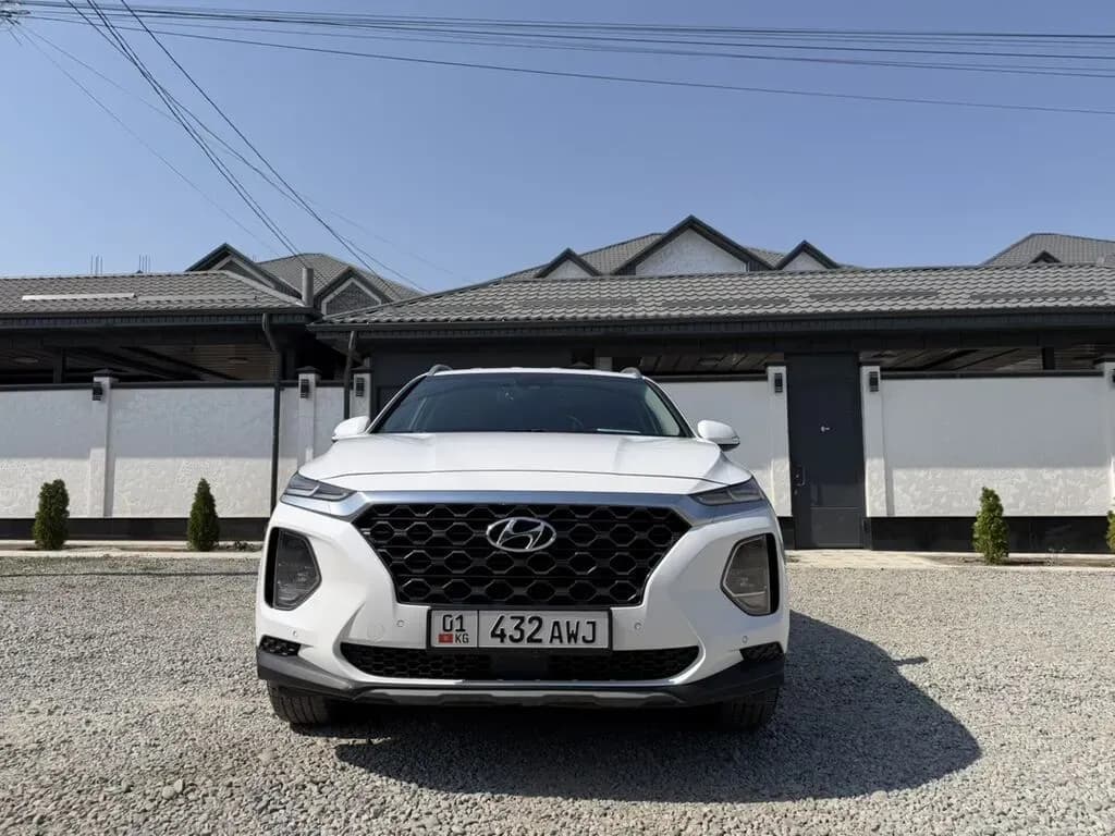 Hyundai Santa Fe, 2019, Бишкек