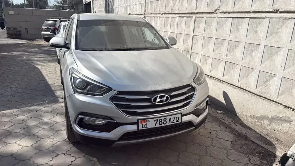 Hyundai Santa Fe, 2017, Бишкек