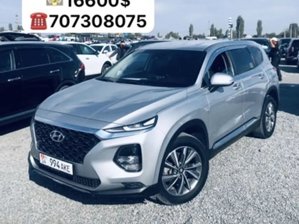 Hyundai Santa Fe, 2020, Бишкек