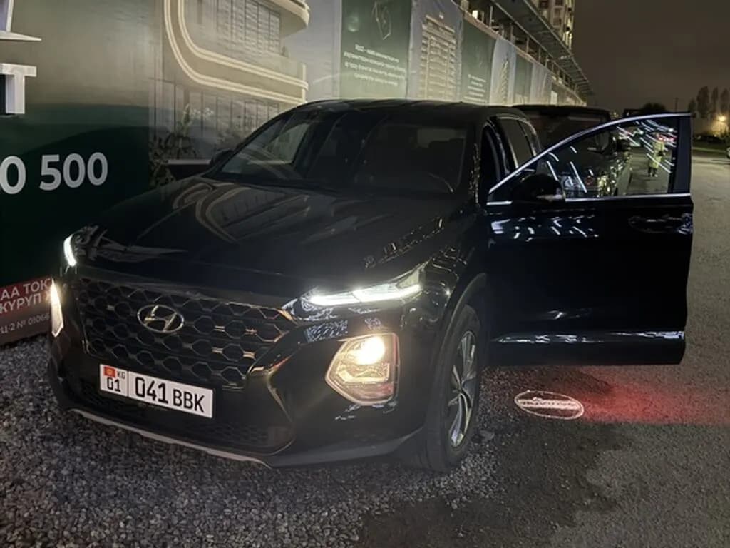 Hyundai Santa Fe, 2019, Бишкек