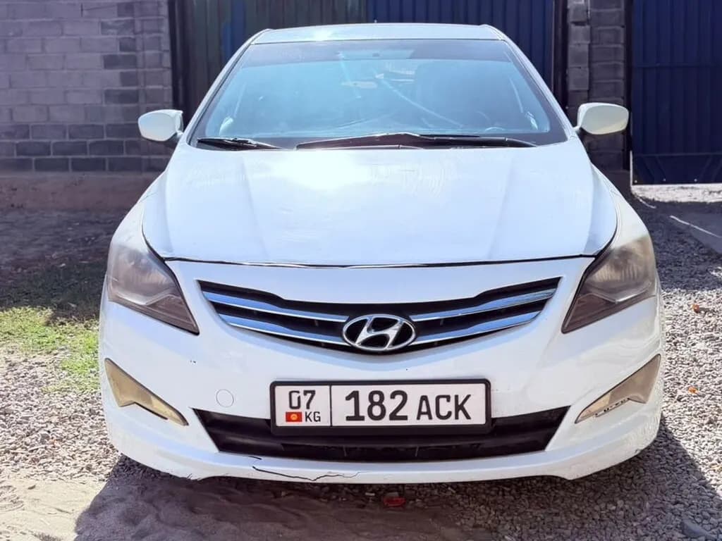 Hyundai Solaris, 2015, Unknown