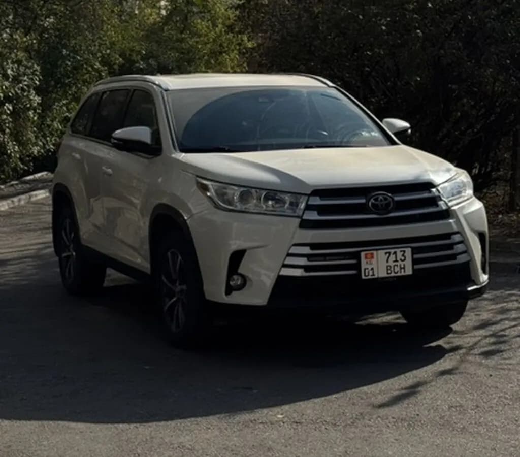 Toyota Highlander, 2019, Бишкек