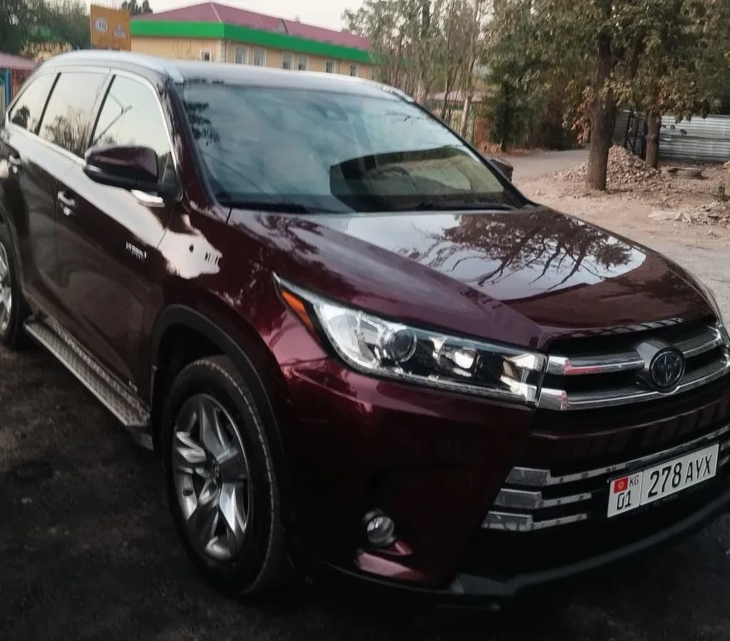 Toyota Highlander, 2019, Бишкек