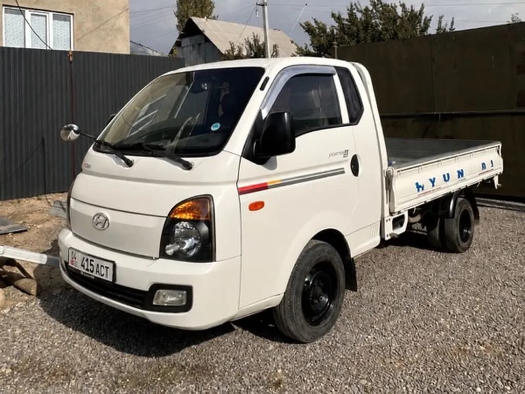 Hyundai Porter, 2017, Кербен