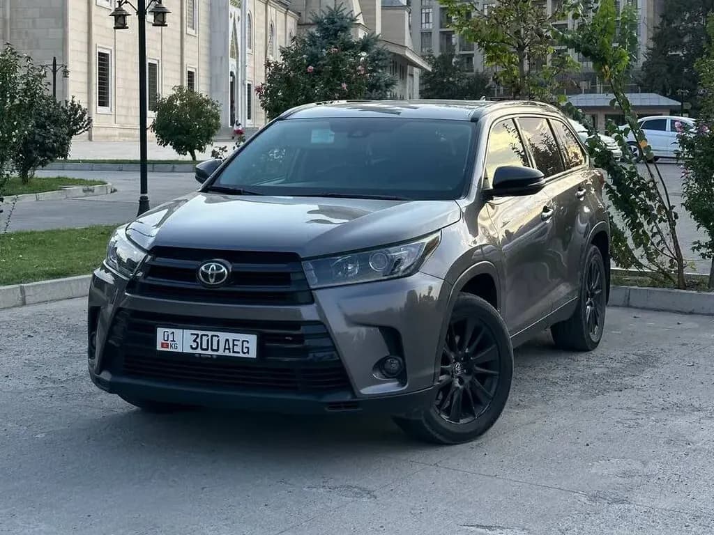 Toyota Highlander, 2019, Бишкек