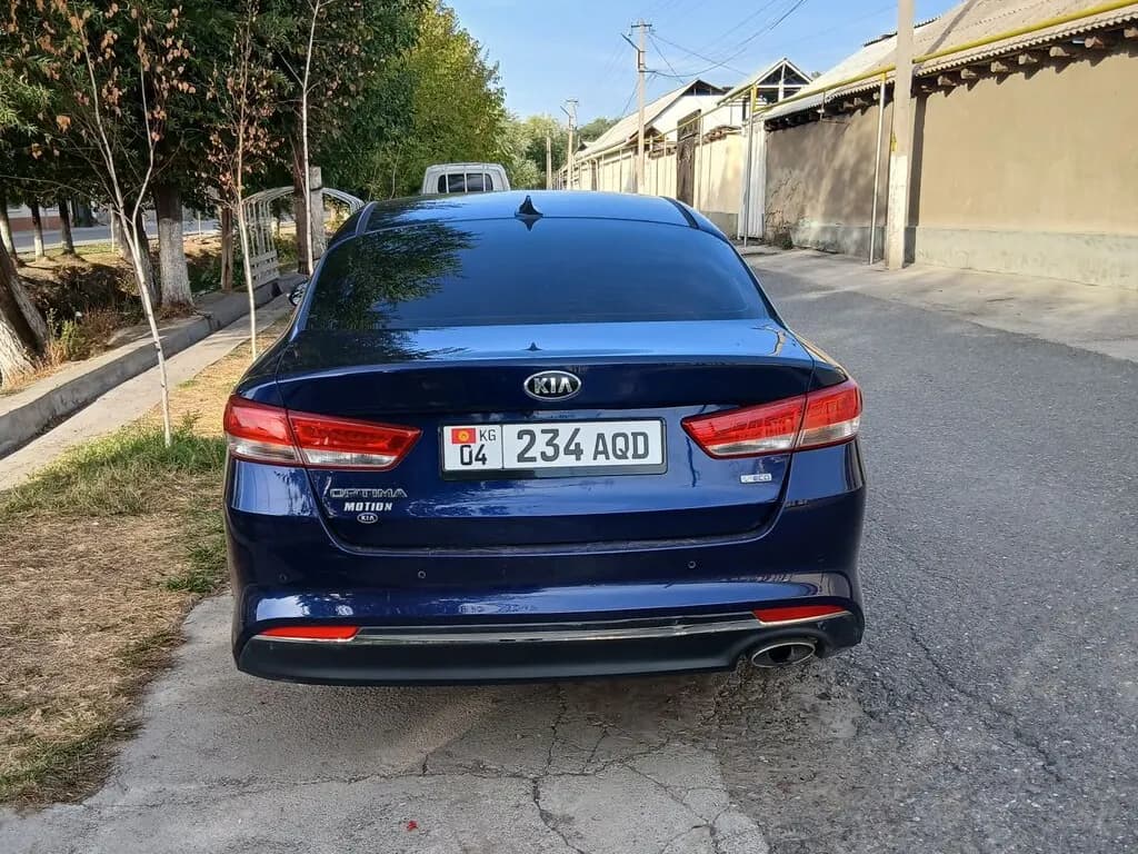Kia Optima, 2016, Манас (Джалал-Абад)