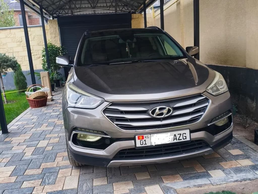 Hyundai Santa Fe, 2016, Бишкек