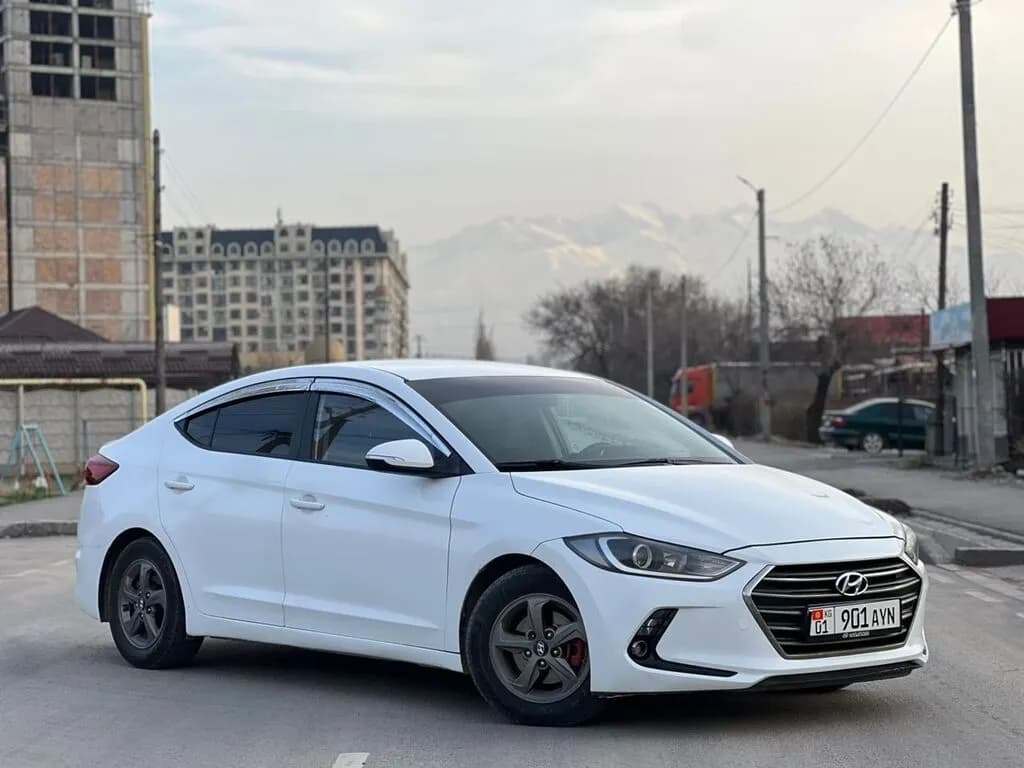 Hyundai Avante, 2018, Кара-Куль