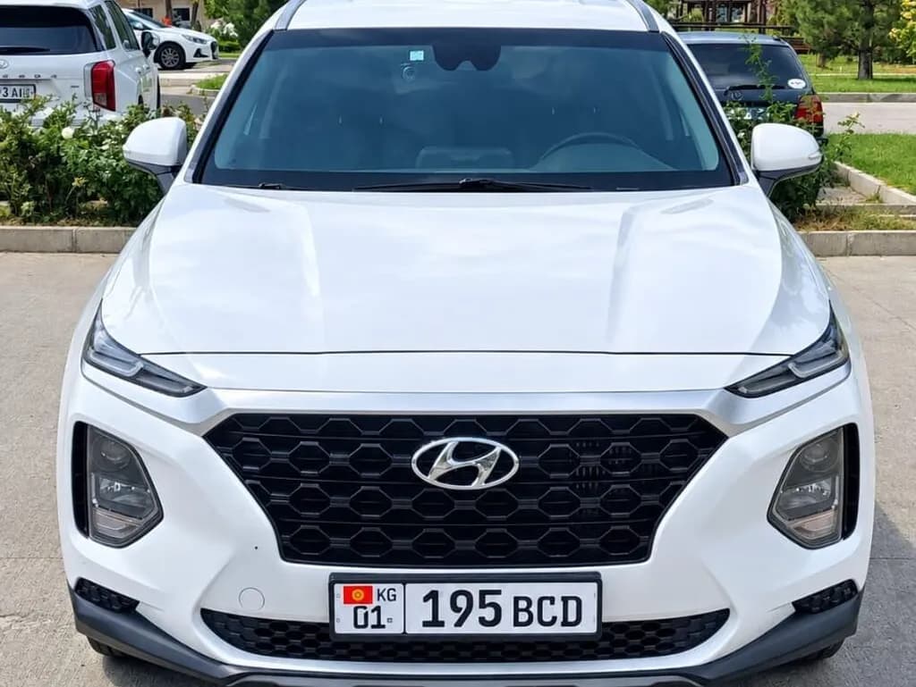 Hyundai Santa Fe, 2019, Бишкек