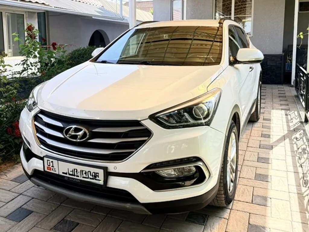 Hyundai Santa Fe, 2017, Бишкек