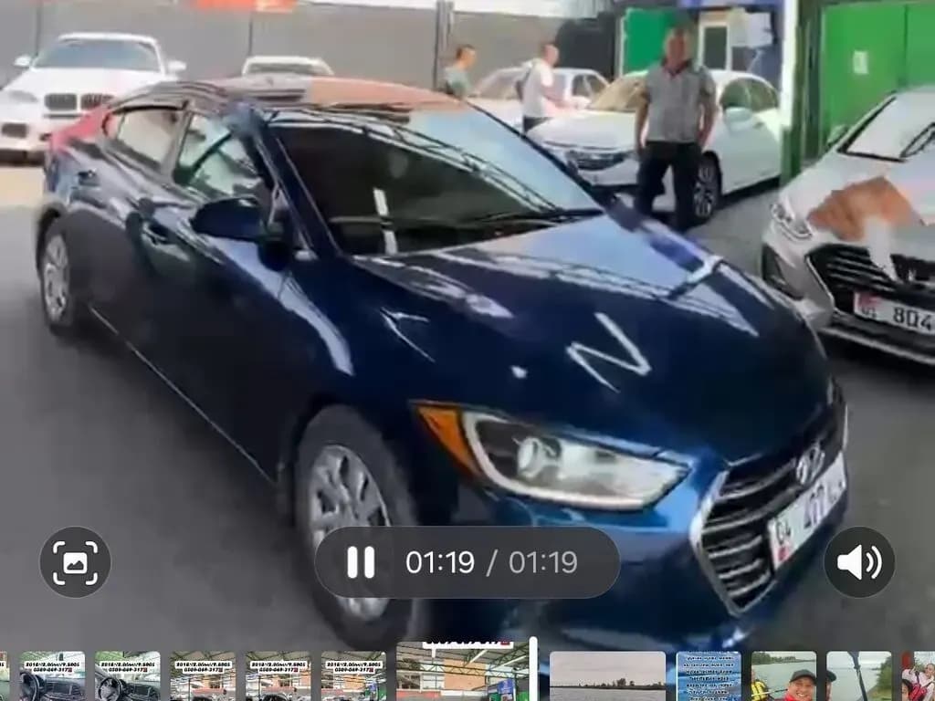 Hyundai Elantra, 2018, Бишкек
