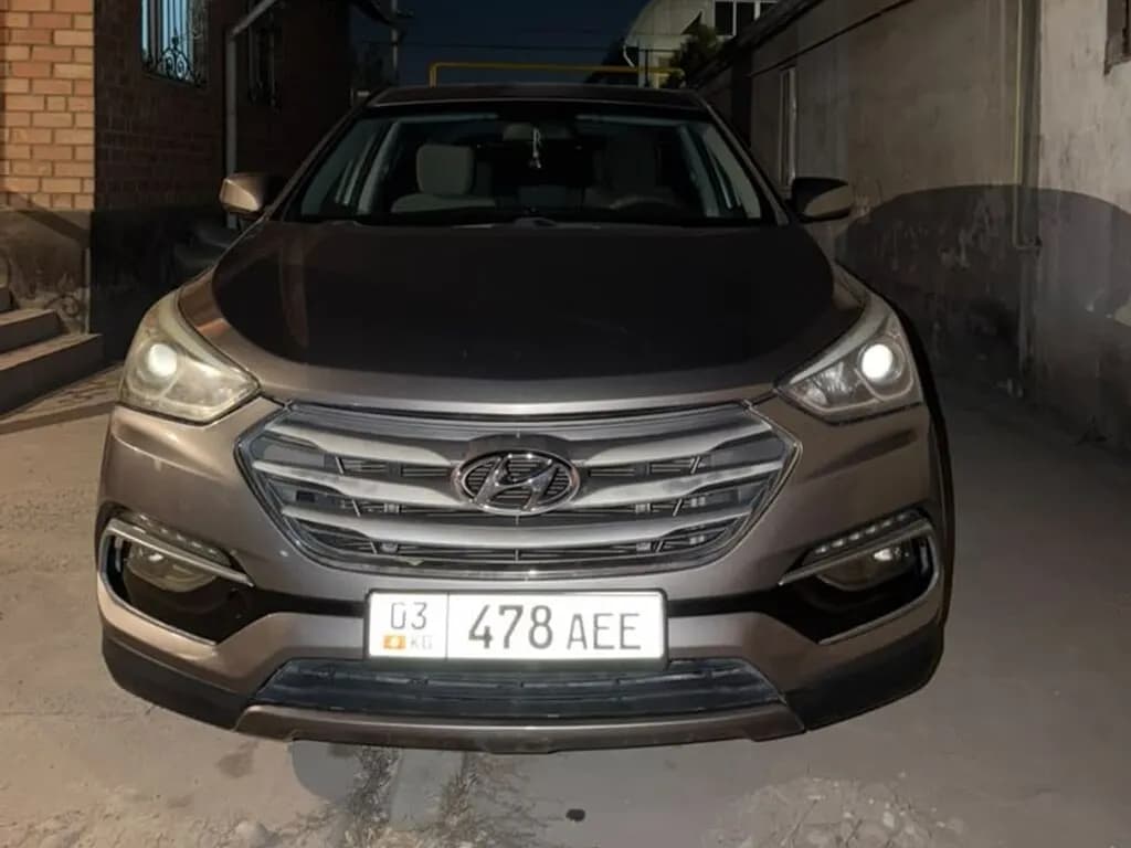 Hyundai Santa Fe, 2018, Бишкек